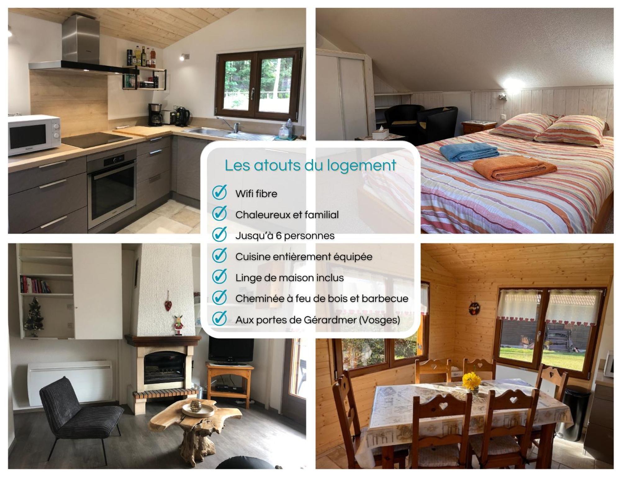 Chalet Chloe - Wifi, Bbq, Parking Xonrupt-Longemer Dış mekan fotoğraf